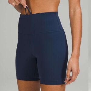 Lululemon Wunder Train High-Rise Short 6"
Mineral Blue